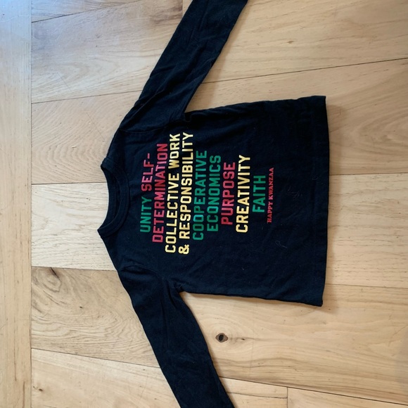 Kwanzaa Graphic Long Sleeve Tee - Picture 2 of 2